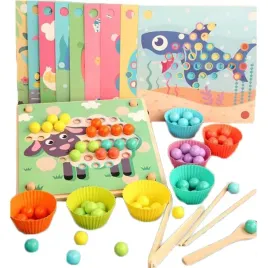 montessori-drewniana-ukladanka-z-kulkami-drewniany-sorter-gra-puzzle-dzieci