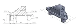 adapter-lusterek-puig-hi-tech-owiewek-9571n-prawy