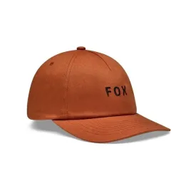 czapka-z-daszkiem-fox-wordmark-adjustable-cognac-os