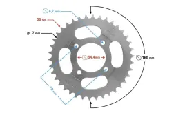 zebatka-tylna-moretti-38-428-do-ogar