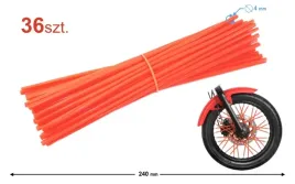 opaska-szprychy-czerwona-36-szt