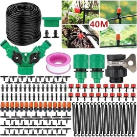 hit-zestaw-nawadniania-ogrodu-158-el-40m-diy-mikro-zraszacze