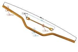 kierownica-uniwersalna-naked-cross-22mm-zlota