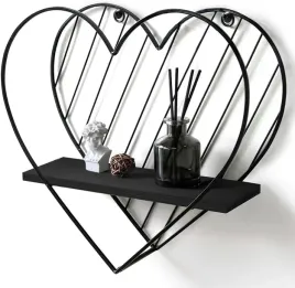 dekoracja-salon-sypialnia-polka-serce-metalowy-czarny-28-x-30-cm