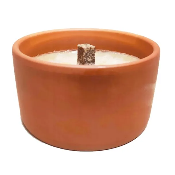 ZNICZ GLINIANY OTWARTY 10H EKOLOGICZNY CERAMICZNY