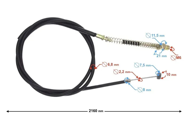 linka-hamulca-tylnego-do-skutera-b-max