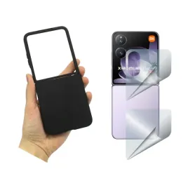 etui-hard-case-do-xiaomi-mix-flip-5g-2405cpx3dg-pokrowiec-czarne-i-folia