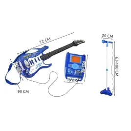 gitara-dla-dzieci-elektryczna-rockowa-mikrofon-wzmacniacz-gra-swieci-zestaw