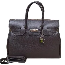 torebka-wloska-czekoladowa-kuferek-skora-naturalna-vera-pelle