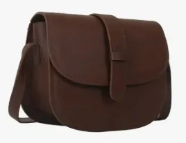 torebka-damska-ciemno-brazowa-skorzana-listonoszka-mala-na-pasku-d02