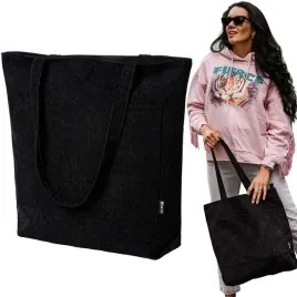 torba-shopperka-heyo-miejska-shopper-na-plaze-zapinana-na-zamek-sztruksowa