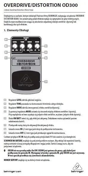 przester-behringer-od300-certyfikat-ce