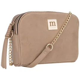 torebka-damska-listonoszka-monnari-camel-bez-zamsz-logo-pasek-regulowany