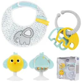 zestaw-prezentowy-upominkowy-dla-niemowlaka-sliniaczek-grzechotka-zabawka