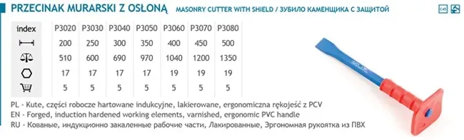 przebijak-murarski-juco-500mm-marka-juco