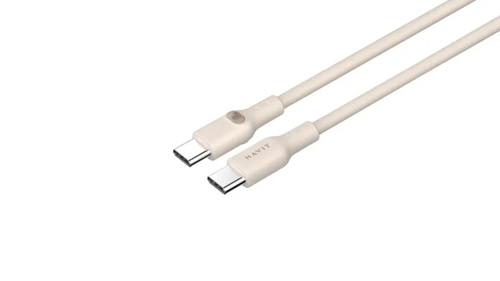 kabel-havit-typ-c-cb6284-2-0m-bezowy-zlacza-usb-typ-c-usb-typ-c