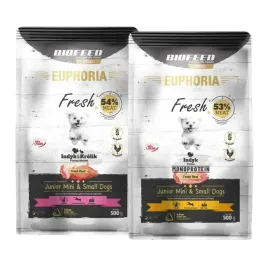 karma-dla-psa-biofeed-euphoria-fresh-junior-xs-s-mix-smakow-2x500g