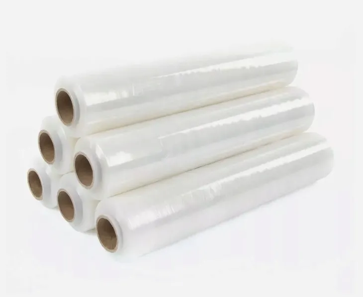 10 ROLEK FOLIA STRETCH, STRECZ TRANSPARENT 2KG XXL MOCNA, DUŻO, BEZBARWNA