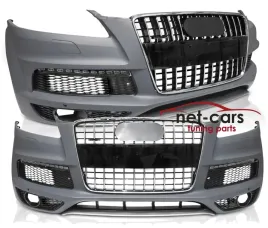 zderzak-przod-grill-audi-q7-4l-04-15-pdc-spryski-wzor-rsq7-sq7-s-line-dtm