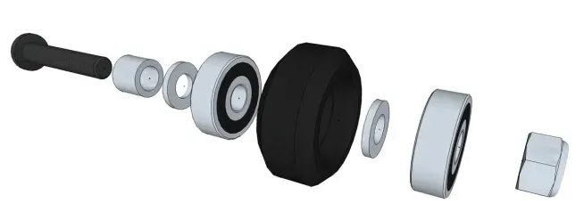 kolo-rolka-xtreme-solid-v-wheel-kod-producenta-hw1215wk