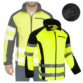 kurtka-meska-softshell-robocza-odblaskowa-ocieplana-wodoodporna-drogowa-s
