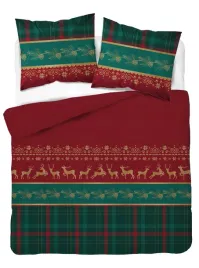 posciel-flanelowa-160x200-swiateczna-renifery