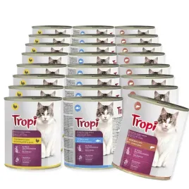 tropi-mokra-karma-dla-kota-mix-smakow-kawalki-w-sosie-24x830g