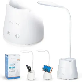 lampka-biurkowa-nocna-wielofunkcyjna-led-akumulatorowa-elastyczna-biala