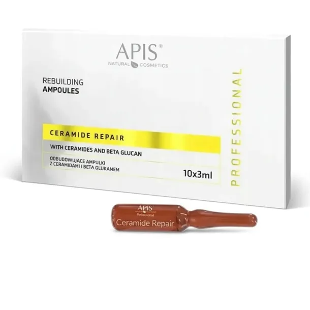 Apis Ceramide Repair ODBUDOWUJĄCE ampułki z ceramidami, beta glukanem 1x3ml