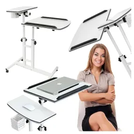stolik-polka-pod-laptopa-na-kolkach-mobilne-biurko-regulowany-2-blaty