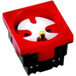 gniazdo-pojedyncze-z-uziemieniem-45x45-czerwone-z-blokada-emiter