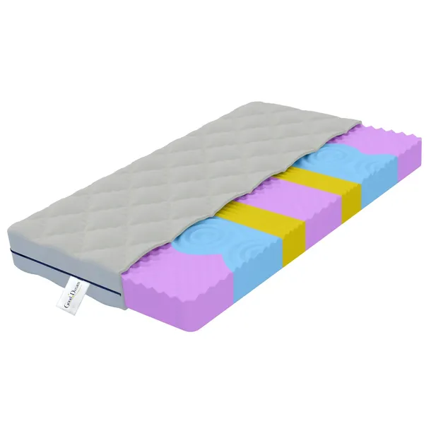 Materac nawierzchniowy 120x200 masujący wygodny 8cm topper