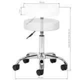 taboret-kosmetyczny-am-310v-bialy-model-am-310v