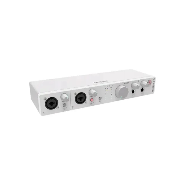arturia-minifuse-4-white-interfejs-usb-mega-soft-kolor-bialy