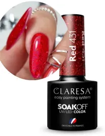 claresa-lakier-hybrydowy-z-drobinkami-red-431