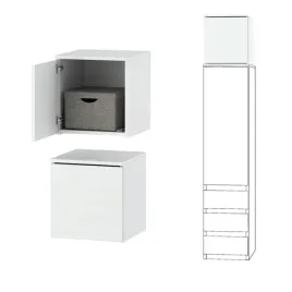 nadstawka-na-szafe-biala-40cm-pojemny-schowek-modul-gorny-kolekcja