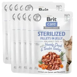 brit-care-cat-fillets-in-jelly-sterilized-kaczka-i-indyk-10pak-10x85g