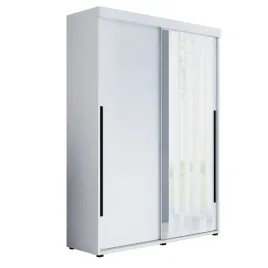 szafa-przesuwna-200cm-z-lustrem-polkami-i-drazkiem-na-wieszaki-slim-1