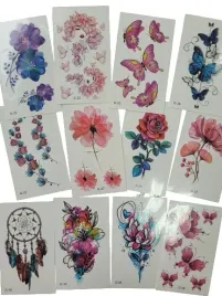 tatuaze-zmywalne-dla-dzieci-i-doroslych-30-arkuszy-kwiaty-motyle-seria-g