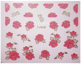 naklejki-na-paznokcie-3d-roz-i-zloto-roze-tj028