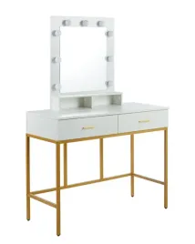 toaletka-t2-fx-biala-z-lustrem-i-oswietleniem-zlote-nogi