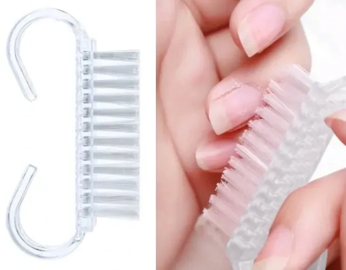SZCZOTECZKA DO CZYSZCZENIA PYŁU PAZNOKCI MANICURE