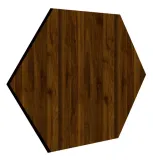 panele-scienne-lamele-mdf-heksagon-orzech-stan-nowy