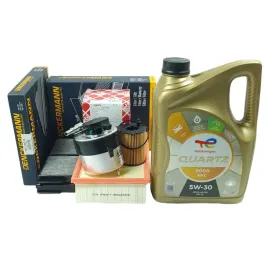 4-filtry-4l-oleju-total-5w30-mazda-3-i-bk-1-6-citd-od-nr-nadwozia-350-909