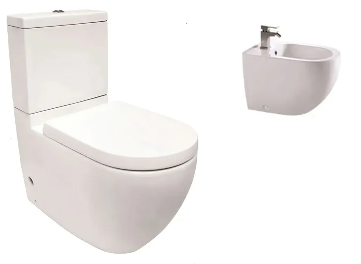 Bidet+ kompakt WC seria CATANI spł.GEBERIT rimless