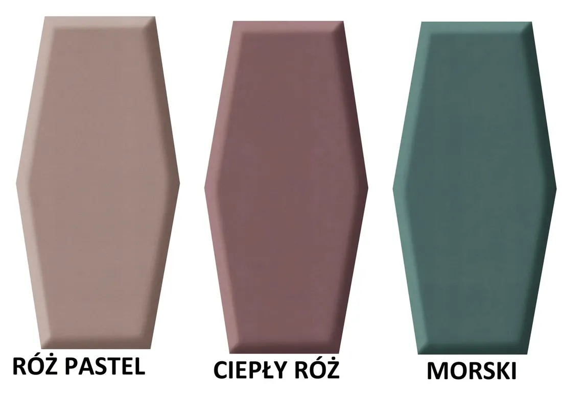 panele-tapicerowane-scienne-szesciokat-60x30-welur-stan-nowy