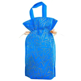 niebieski-worek-prezentowy-z-raczka-zlote-serca-ze-wstazka-22x32-cm