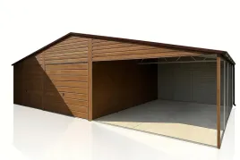 garaz-blaszany-65m-z-wiata-5x5m-dach-dwuspadowy-obrobki