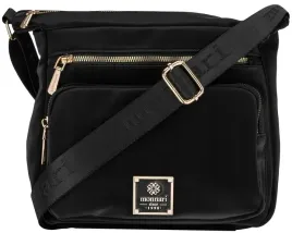 torebka-damska-listonoszka-czarna-monnari-wodoodporna-kieszonki