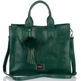 klasyczna-torba-z-pomponem-monnari-miejska-shopper-pojemna-zielona-premium